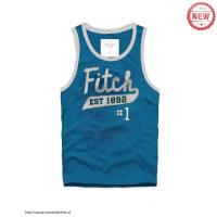 heren abercrombie fitch est 1892 tanktop blauw wit Shop Enschede phd3h789